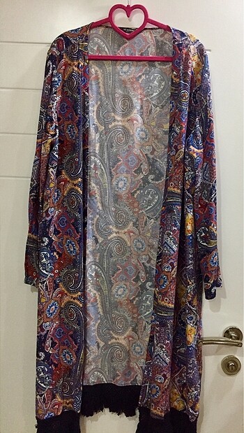 LCW uzun viskoz kimono