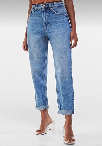 Bershka mom jean pantolon