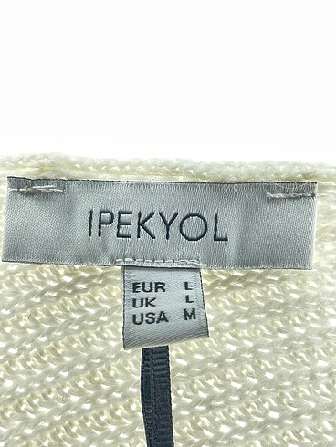 l Beden beyaz Renk ipekyol Kazak / Triko %70 İndirimli.