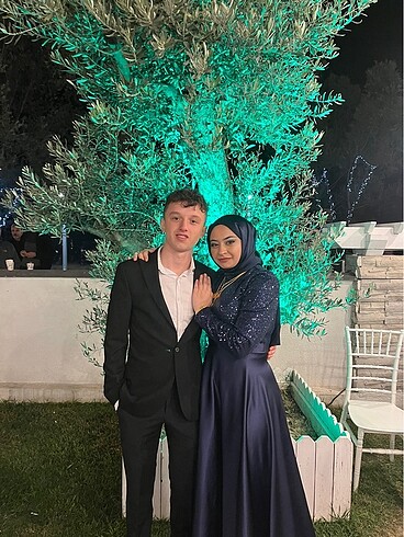 38 Beden Tesettür abiye elbise