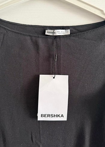 Siyah Uzun Kollu Midi Triko Elbise - Görsel 2