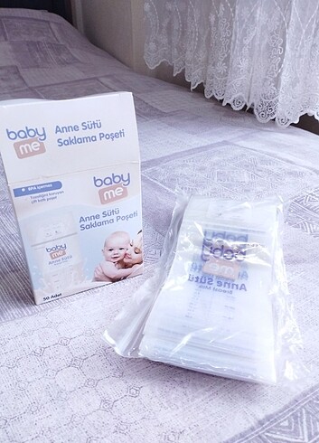 BabyJem Baby me Anne Sütü Saklama Poşeti