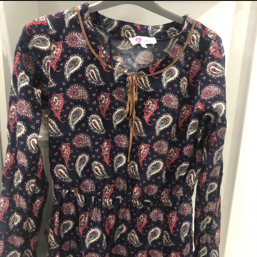 #KOTON ŞAL DESEN BELDEN LASTİKLİ iki kol arası 46 boy 62 Bohem - Görsel 3