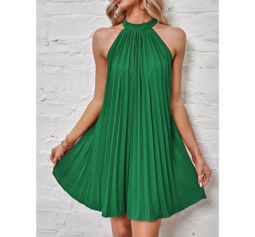 #KOTON L XL BEDENE UYGUN Yüksek yakalı, kolsuz ve pileli tasarım - Görsel 3