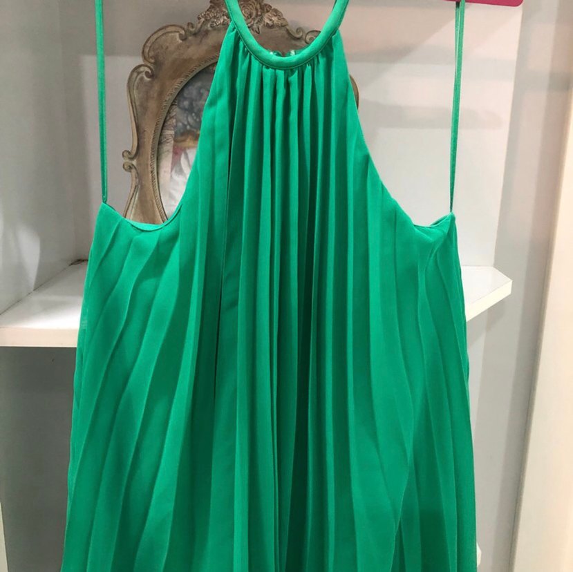 #KOTON L XL BEDENE UYGUN Yüksek yakalı, kolsuz ve pileli tasarım - Görsel 5