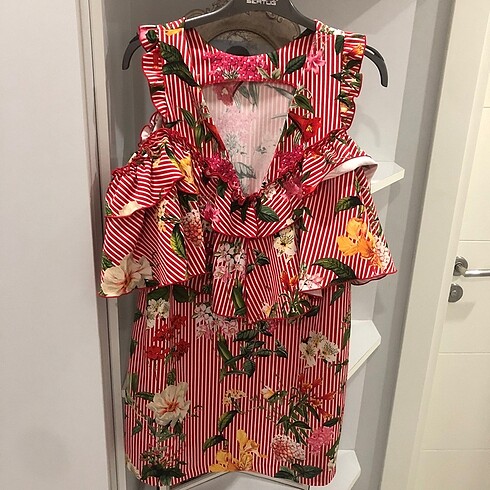 #ZARA BASIC XS YAZSADA L BEDENE KADAR UYGUN İki kol arası 45 boy - Görsel 6