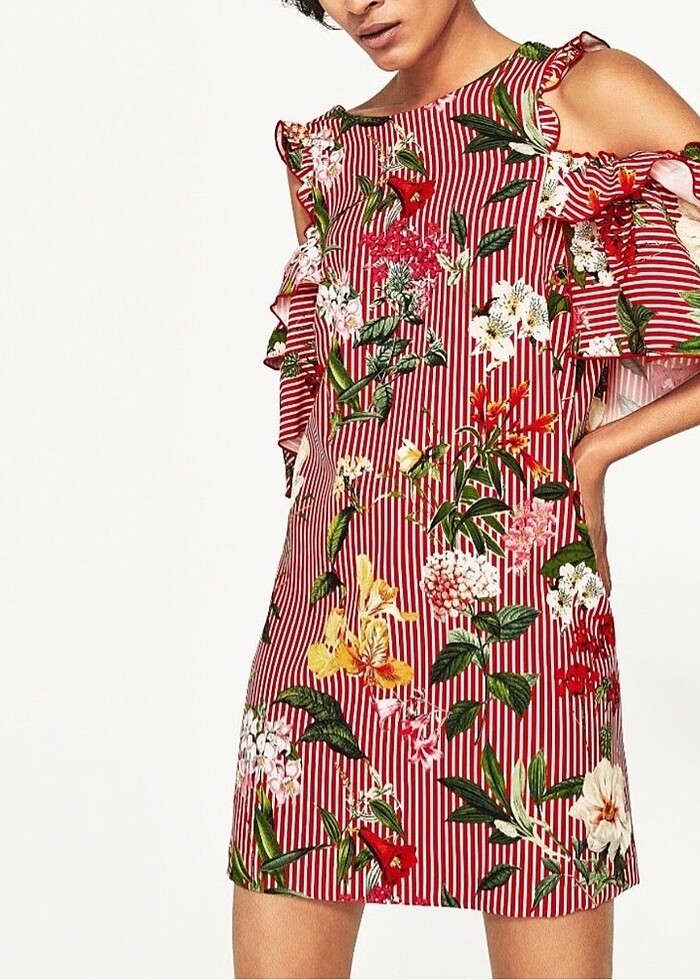 #ZARA BASIC XS YAZSADA L BEDENE KADAR UYGUN İki kol arası 45 boy - Görsel 2