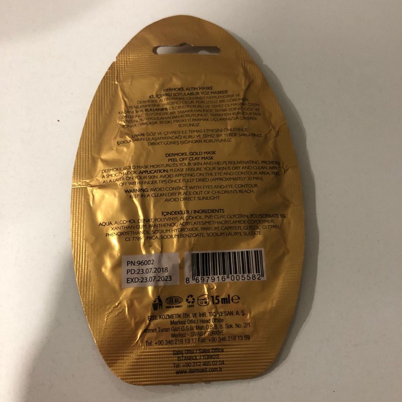 Dermokil Gold Kil Maskesi - Kırışık Önleyici - Görsel 2