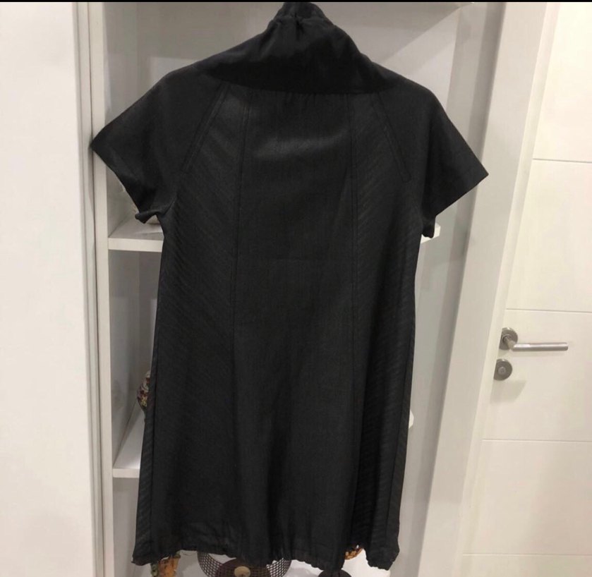 #Y-LONDON S M BEDENE Fermuarlı Siyah Gotik tarzı elbise - Görsel 2