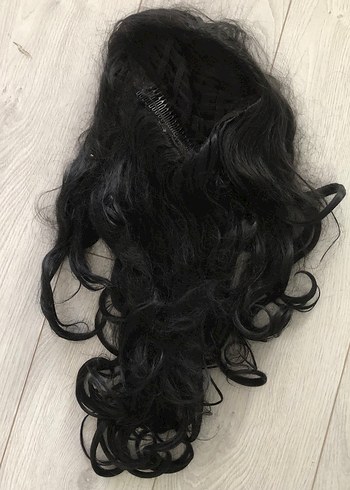  Beden Siyah Gotik peruk Saç Aksesuarı