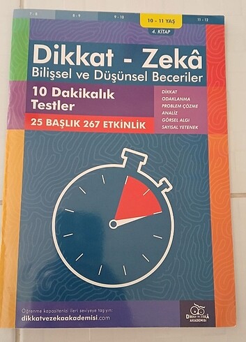 Bilsem dikkat zeka kitabı
