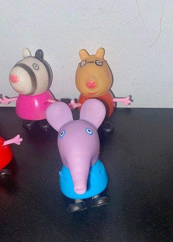 Renkli Karakter peppa Figürleri Seti - Görsel 5