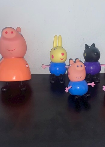 Renkli Karakter peppa Figürleri Seti - Görsel 3