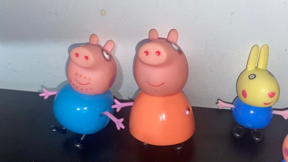 Renkli Karakter peppa Figürleri Seti - Görsel 2
