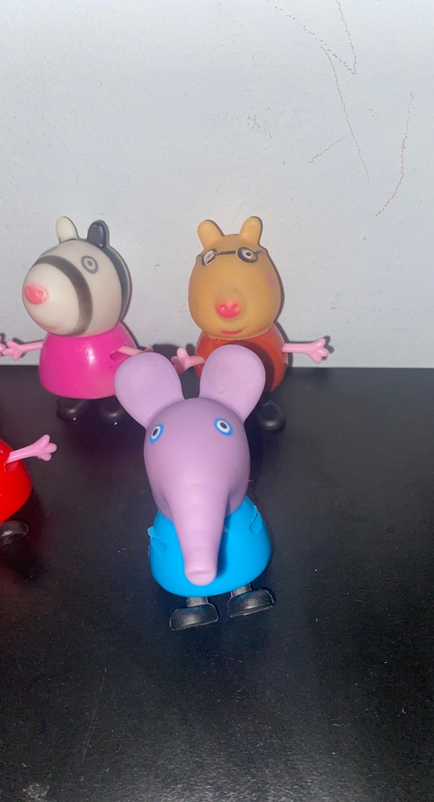 Renkli Karakter peppa Figürleri Seti - Görsel 5