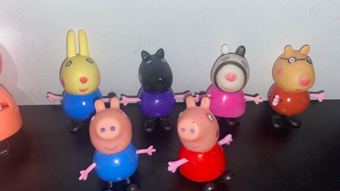 Renkli Karakter peppa Figürleri Seti - Görsel 4