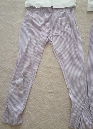 8 Yaş Beden Kız çocuk pijama takımı 7 8 yaş