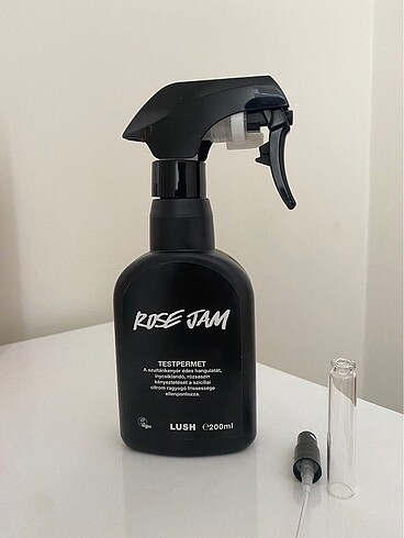 Lush rose jam body spray