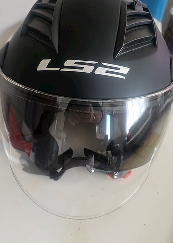 LS2 Siyah mat Motosiklet Kaskı YENİ - Görsel 7