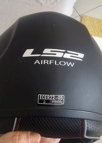 LS2 Siyah mat Motosiklet Kaskı YENİ - Görsel 2