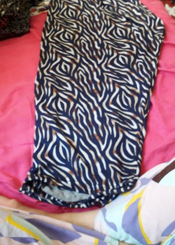 Zebra Desenli Uzun pijama
