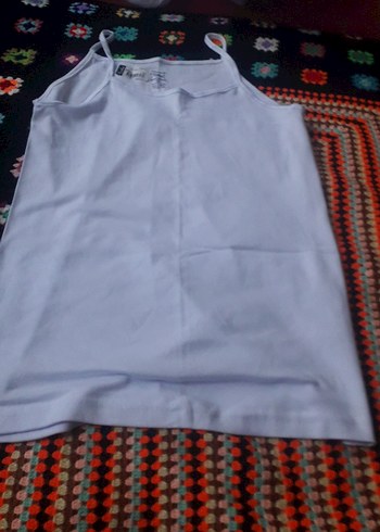 46 Beden beyaz Renk Beyaz Atlet 1 Paket