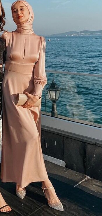 Hülya İnce Elbise (Soğan Kabuğu)