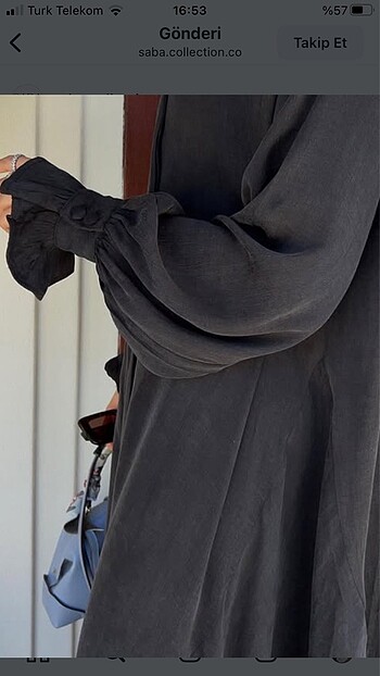 Saba marka şık ferace
