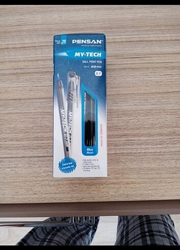 Pensan my-tech 25 adet mavi tükenmez kalem