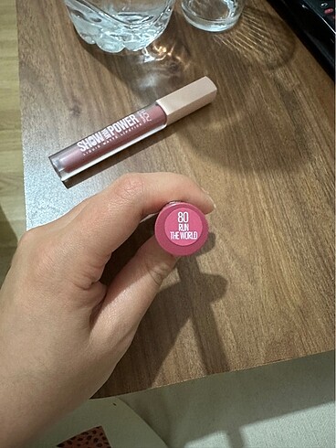 Maybelline Pastel ve maybelline ruj