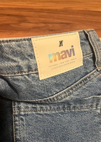 Kadın Mavi Denim Midi Etek - Görsel 4