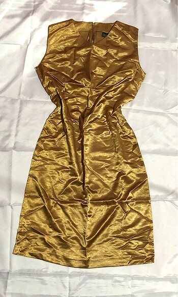 gold elbise