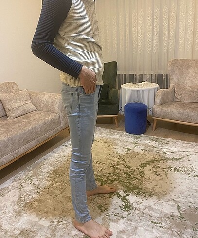 29 Beden #mavi #pantalon# kot pantolon #orijinal