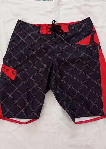 Kırmızı Siyah Erkek Midi Mayo - Görsel 3