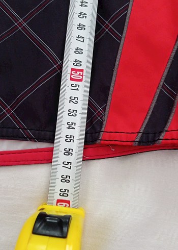 Kırmızı Siyah Erkek Midi Mayo - Görsel 8