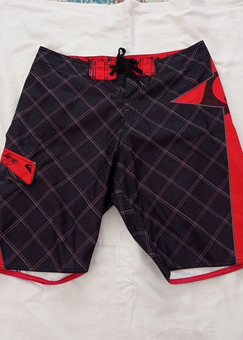 Kırmızı Siyah Erkek Midi Mayo - Görsel 2