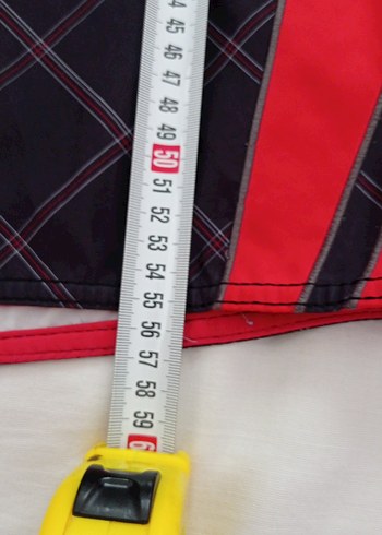 Kırmızı Siyah Erkek Midi Mayo - Görsel 7