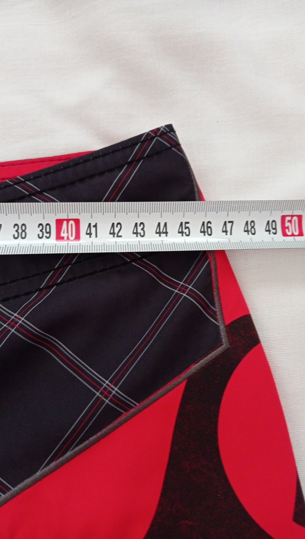 Kırmızı Siyah Erkek Midi Mayo - Görsel 5