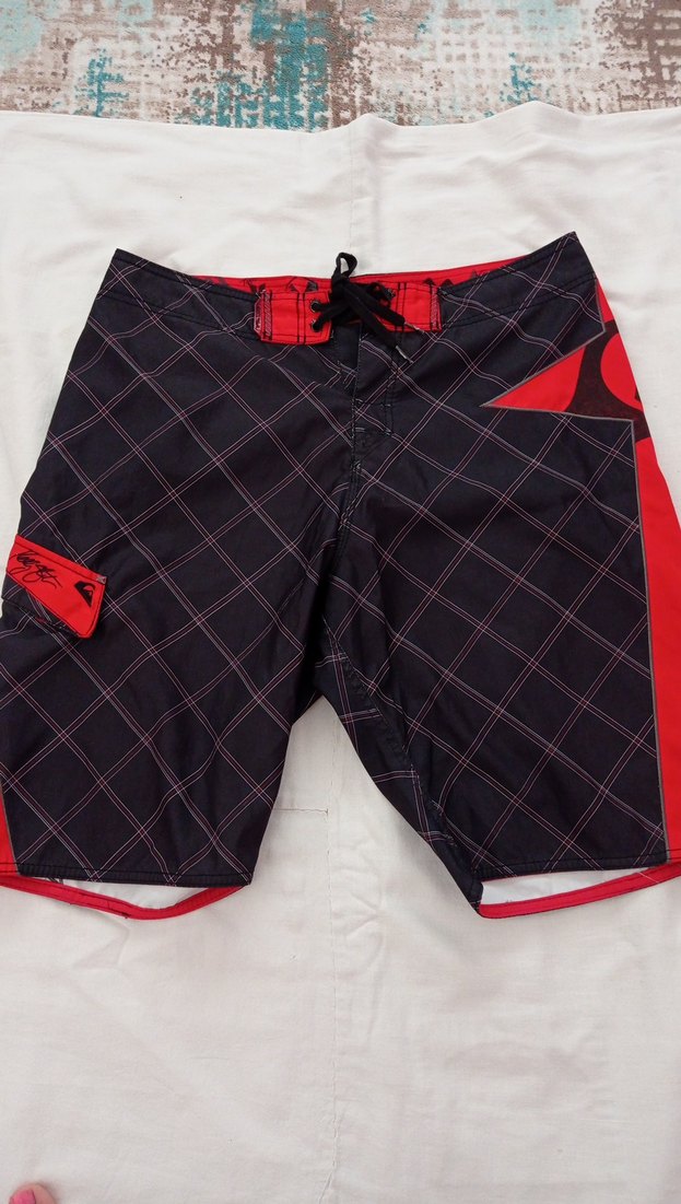 Kırmızı Siyah Erkek Midi Mayo - Görsel 3