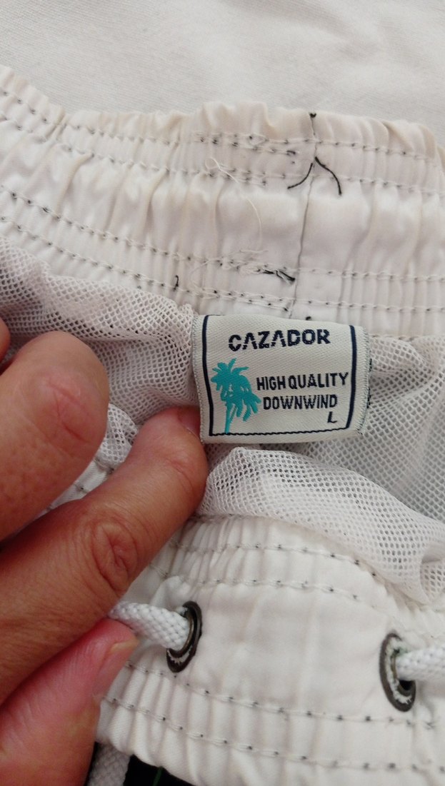 Erkek Loose Fit Koyu Yeşil Tie-Dye Mini Mayo - Görsel 5