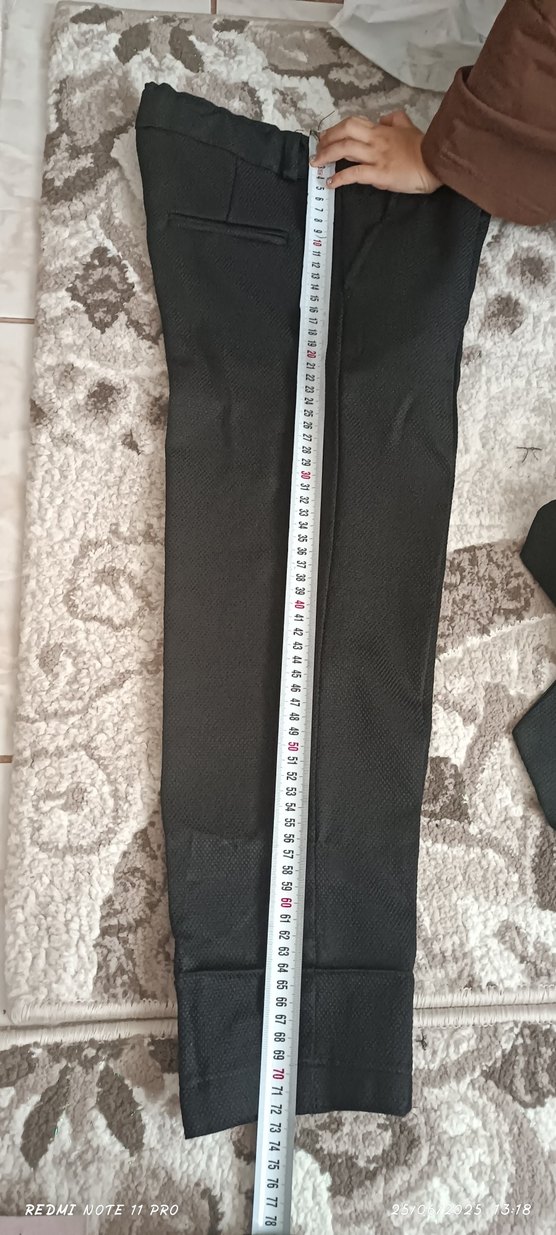 Diger Erkek Çocuk Siyah Düğmeli Yelek Takım - Görsel 5