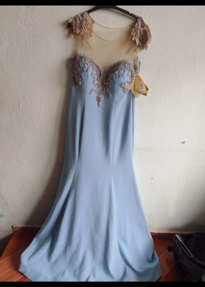 Taşlı abiye - Görsel 2