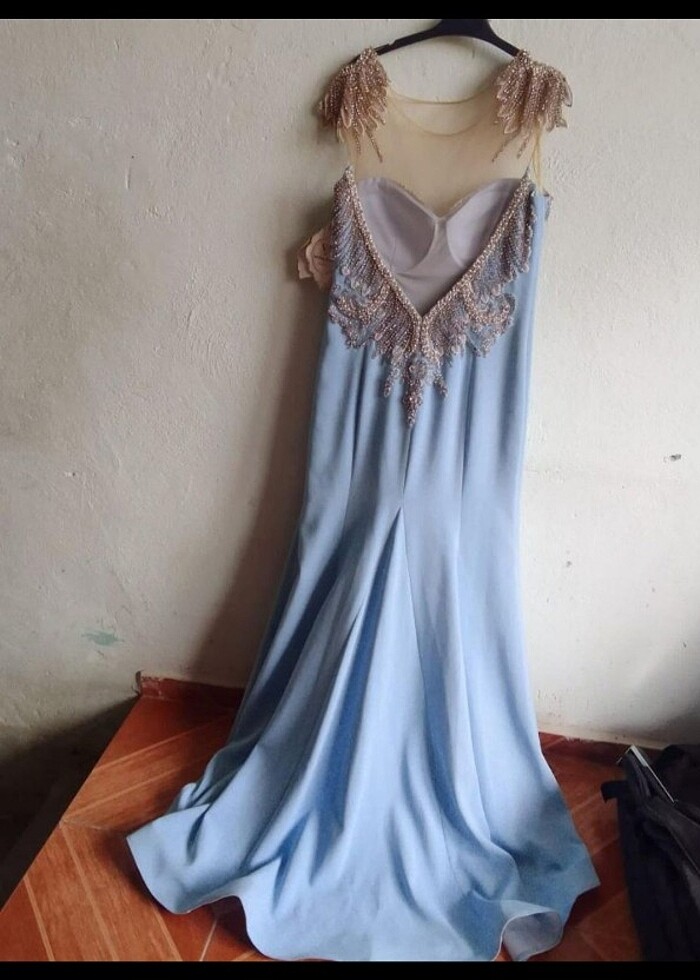 Taşlı abiye - Görsel 3