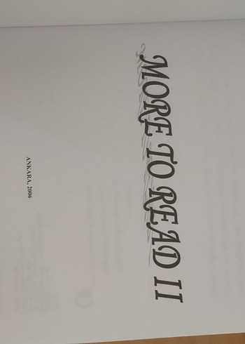 Beden More to Read II - İngilizce Öğrenme Kitabı