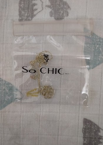 Yaşam Çiçeği Altın Renkli Zincir Detaylı Bohem Midi Kolye - Görsel 3