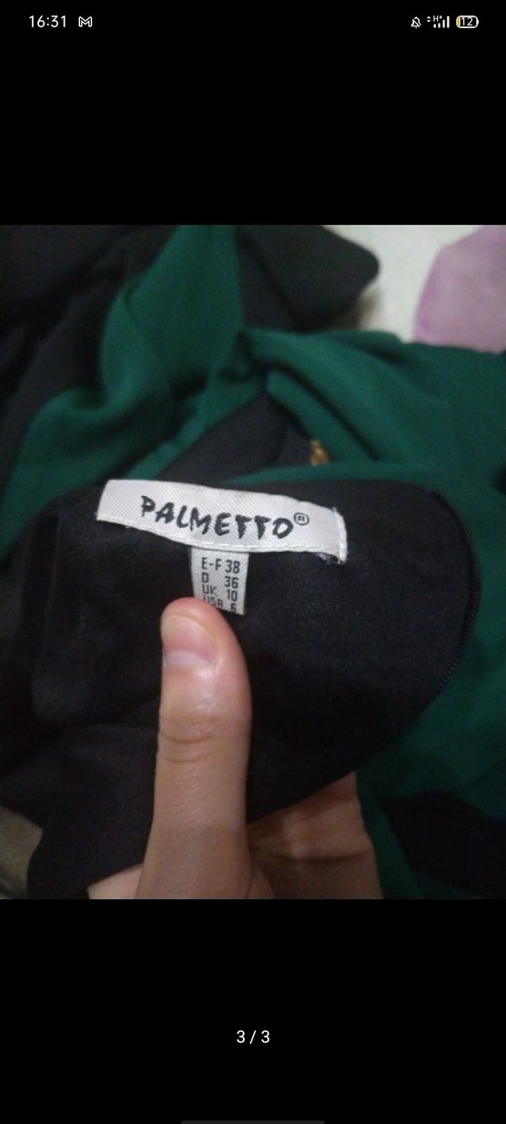 Uzun Kollu, Drapeli Yeşil Gotik Elbise - Görsel 3