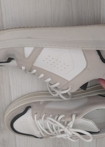 Derimod Beyaz Bağcıklı Spor Ayakkabı - Görsel 4