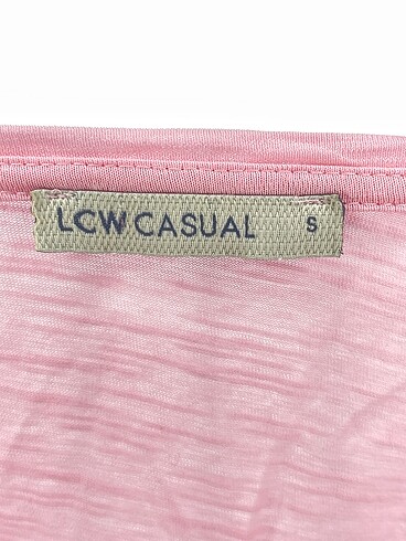 s Beden pembe Renk LC Waikiki T-shirt %70 İndirimli.