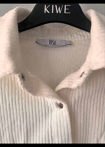 Pamuk Beyaz Düğmeli Uzun Kollu Kadın Gömlek - Görsel 3