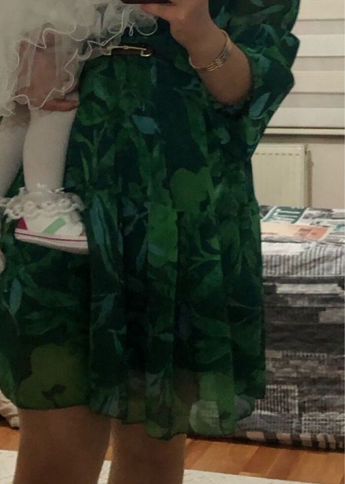 Sıfon elbıse - Görsel 3